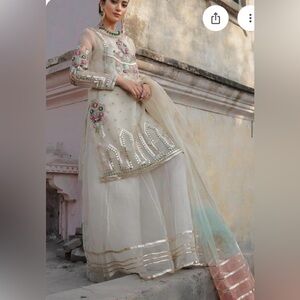 Embroidered Pakistani Indian fancy dress wedding party wear